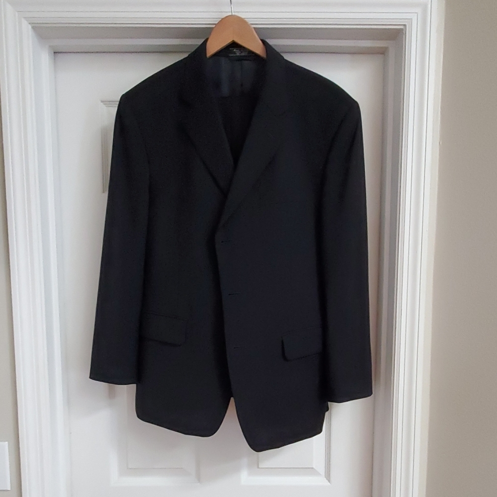 Jeffrey Banks Men's suit 40 32x29 Navy